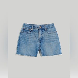 NWT Women’s Madewell The Curvy Perfect Vintage Jean Short in Swanset Wash, Sz 31